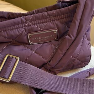 Marc Jacobs Quilted Crossbody Bag in Purple